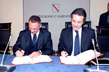 Castellammare - Programma Piu Europa, Bobbio firma in Regione accordo di programma