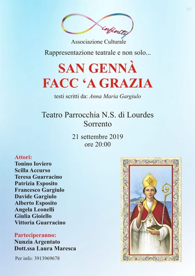 Risultati immagini per teatro della Parrocchia N.S. di Lourdes a Sorrento,